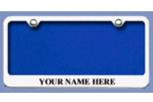 license plate holder